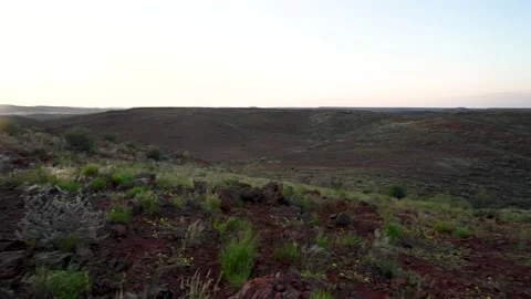 A Scenic View in Namibia Stock Footage 132539380