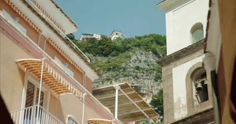 Scenic View of Positano Stock Footage 251945981