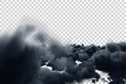 Scenic view of storm clouds Stock Illustration