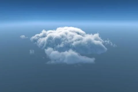 Scenic view of white cloudscape 스톡 일러스트