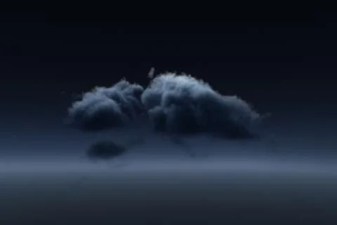 Scenic view of white cloudscape Stock Illustration