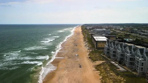 Scenic Views of Kill Devil Hills, North Carolina 10 Stock Footage 169758102