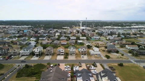 Scenic Views of Kill Devil Hills, North Carolina 9 Stock Footage 169758105