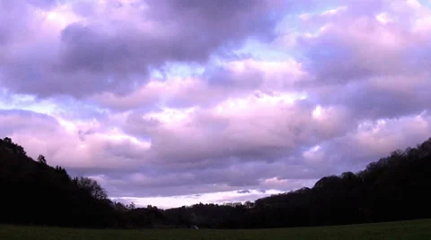 Scenic views of the night sky. Stock Footage 35399652