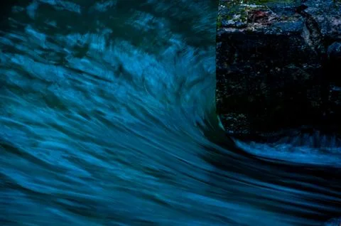 The scenic wave Stock Photos