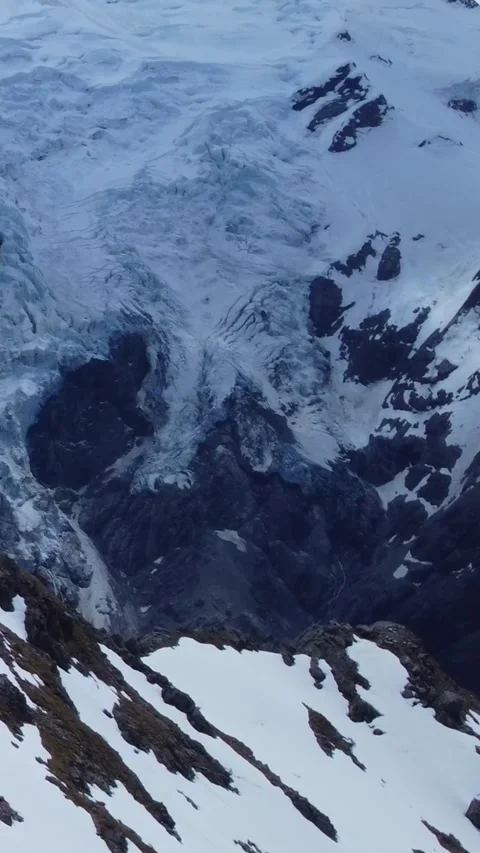 Scenic Winter Mountain Landscape Stock Footage 288013686