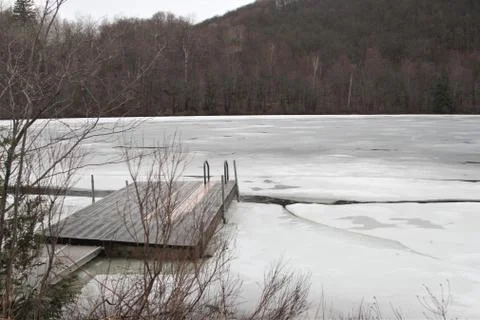 Scenic winter view Stock Photos