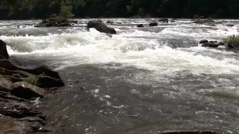 Scenics from Ocoee River Tennessee Stock Footage 93845610