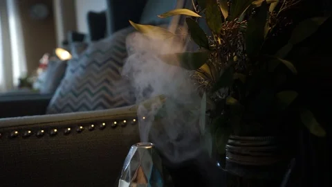 Scent diffuser in a salon in Petawawa, ON Stock Footage 119946349