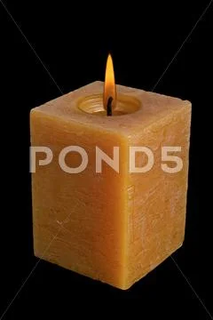 Scented candles Stock Photos
