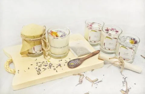 Scented Candles 写真素材