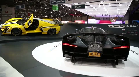 SCG car Stock Footage 51660490