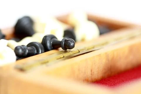 Schach - Schatulle Stock Photos
