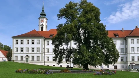 Schaeftlarn Abbey in Uper Bavaria Stock Footage 79762949