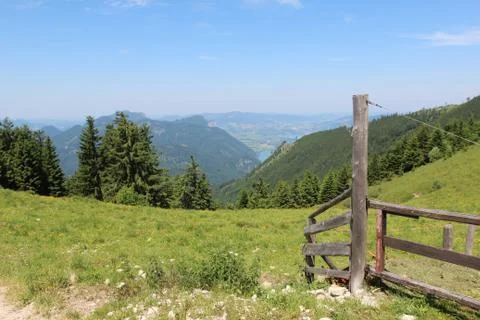 Schafberg, Austrian Alps Stock Photos