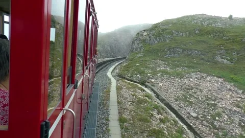 Schafberg Cog Railway. Video stock 143801668