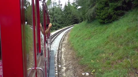 Schafberg Cog Railway. 스톡 동영상 143934098