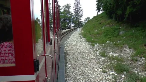 Schafberg Cog Railway. Stock Footage 144135903