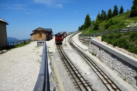 Schafberg Peak Illustrazione stock