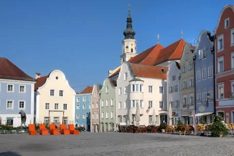 Scharding, Austria Stock Photos