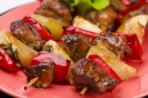 Schaschlik Foto stock
