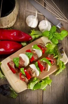 Schaschlik Stock Photos
