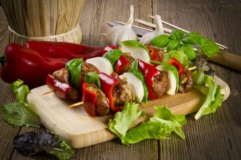 Schaschlik Stock Photos