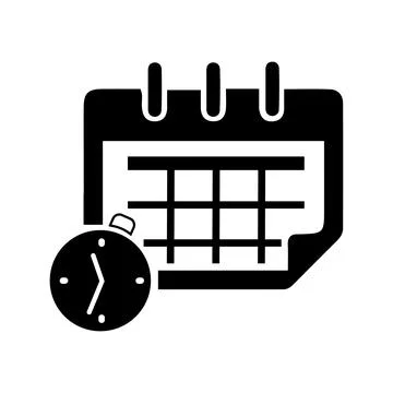 Schedule Icon / Calendar Icon Stock Illustration