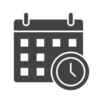 Schedule icon vector image. Stock Illustration