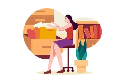 Schedule management Stock Illustration