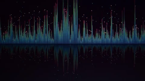 Schedule of a sound wave 動画素材 49202260