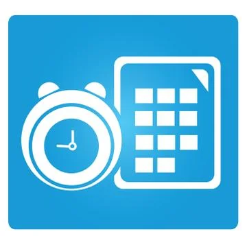 Scheduling management Stock Illustration