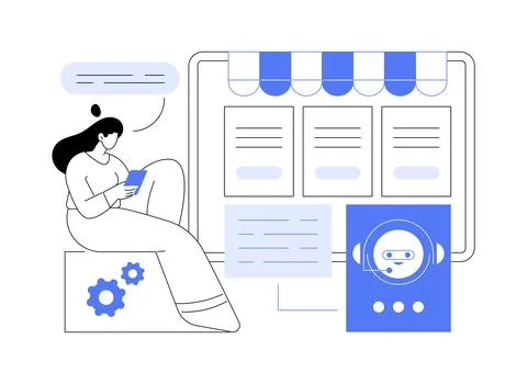 Scheduling systems isolated cartoon vector illustrations. Illustration