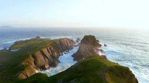 Scheildren, Malin Head, Wild Atlantic Way. Co. Donegal 스톡 동영상 277614997