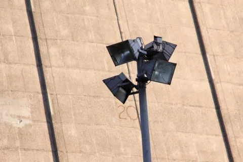 Scheinwerfer Foto stock