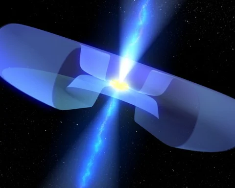 Schematic Blackhole PAL Stock Footage 87724272