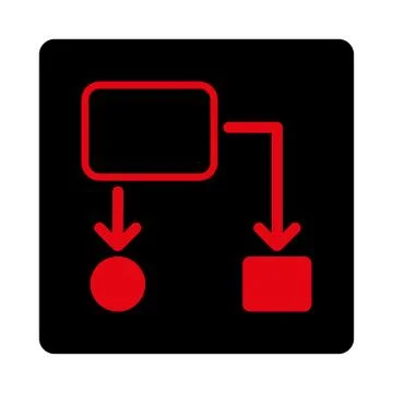 Scheme Icon from Commerce Buttons OverColor Set 스톡 일러스트