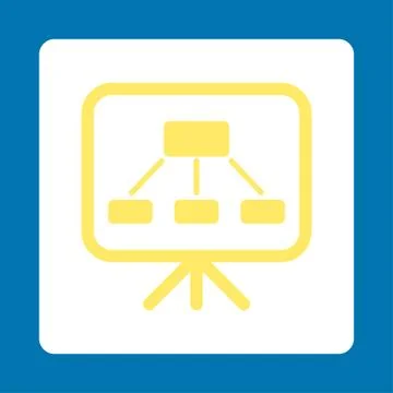 Scheme Screen Icon Stock Illustration