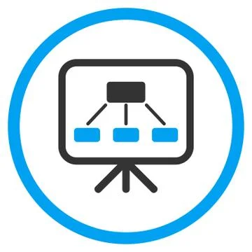 Scheme Screen Icon Stock Illustration
