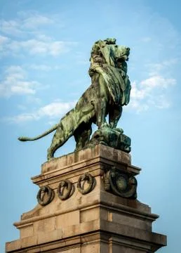 Schemerl Bridge in Vienna Stock Photos