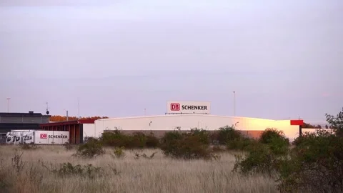 Schenker warehouse Stock Footage 285508193