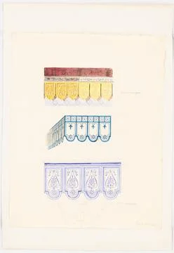 Scheppig Carl (1803-1885), Opera Comique in Paris (07.1835): Interior decor.. 스톡 사진