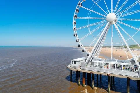 Scheveningen beach, The Hague Stock Photos