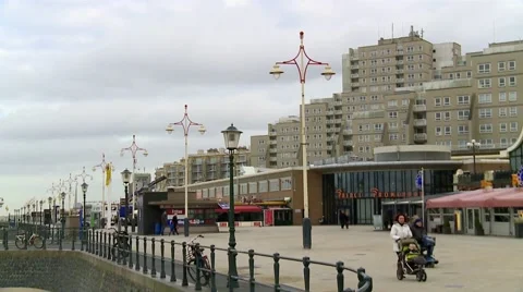 Scheveningen - Pier Stock Footage 45531749