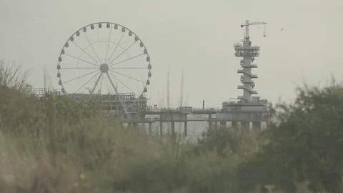 Scheveningen pier Video stock 77875645