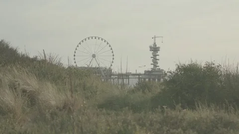 Scheveningen pier Video stock 77876088