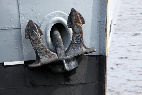 Schiffsanker Foto stock