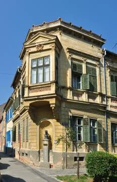 Schiller square house Stock Photos