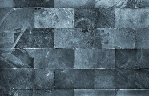 Schist Brick Wall Stock Photos
