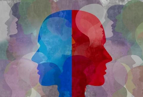 Schizophrenia Stockillustratie